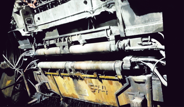 Металлургическое оборудование оптимальной конструкции. Валковая электромагнитная мешалка для непрерывной разливки стали.