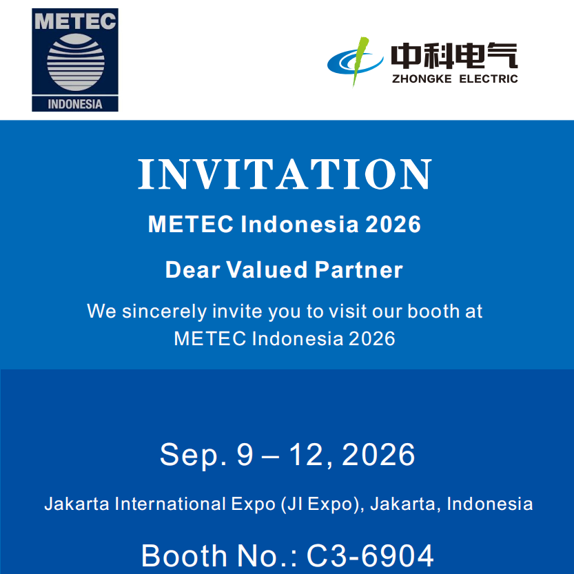 Встречайте Zhongke Electric на выставке METEC Indonesia 2026